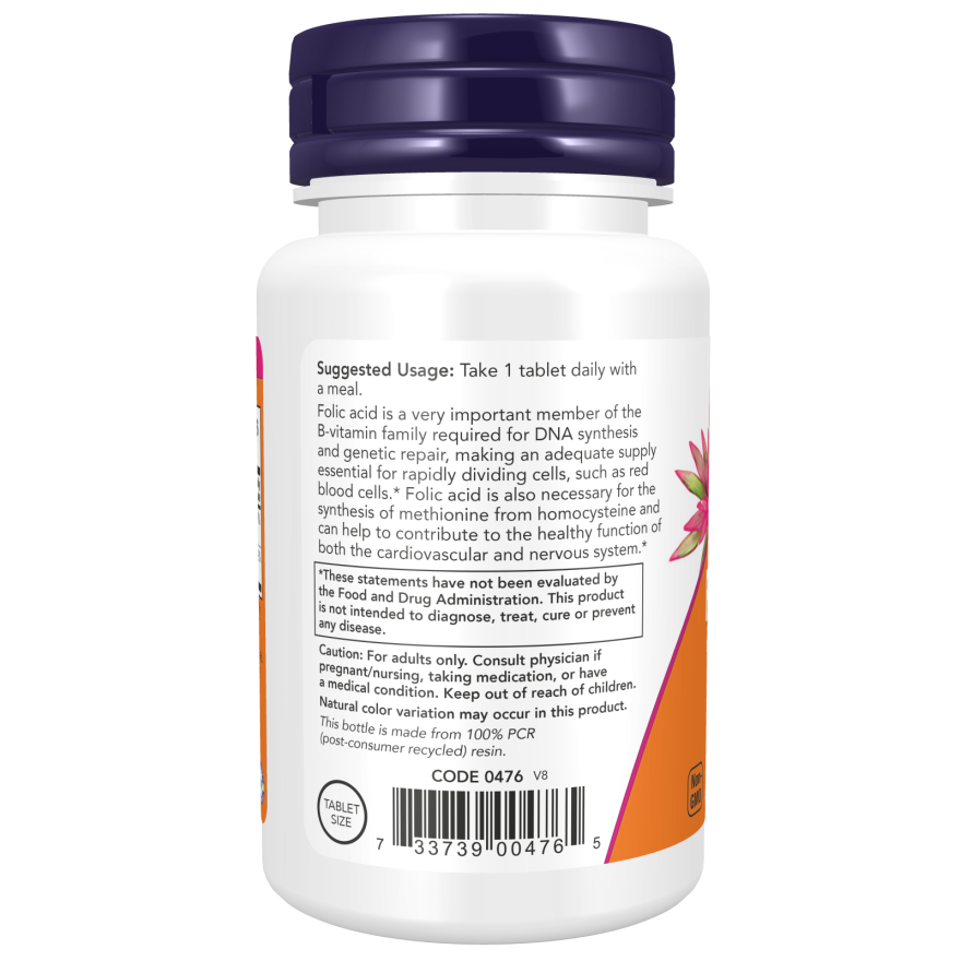 Folic Acid 800 mcg with Vitamin B-12 Tablets-Vitamins-AlchePharma
