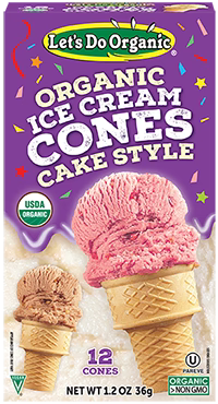 OG2 LETS ICE CREAM CONES 1.2oz
