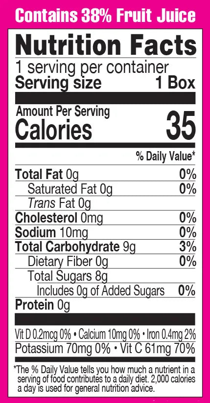 Lakewood Littles Organic Fruit Punch Juice Boxes