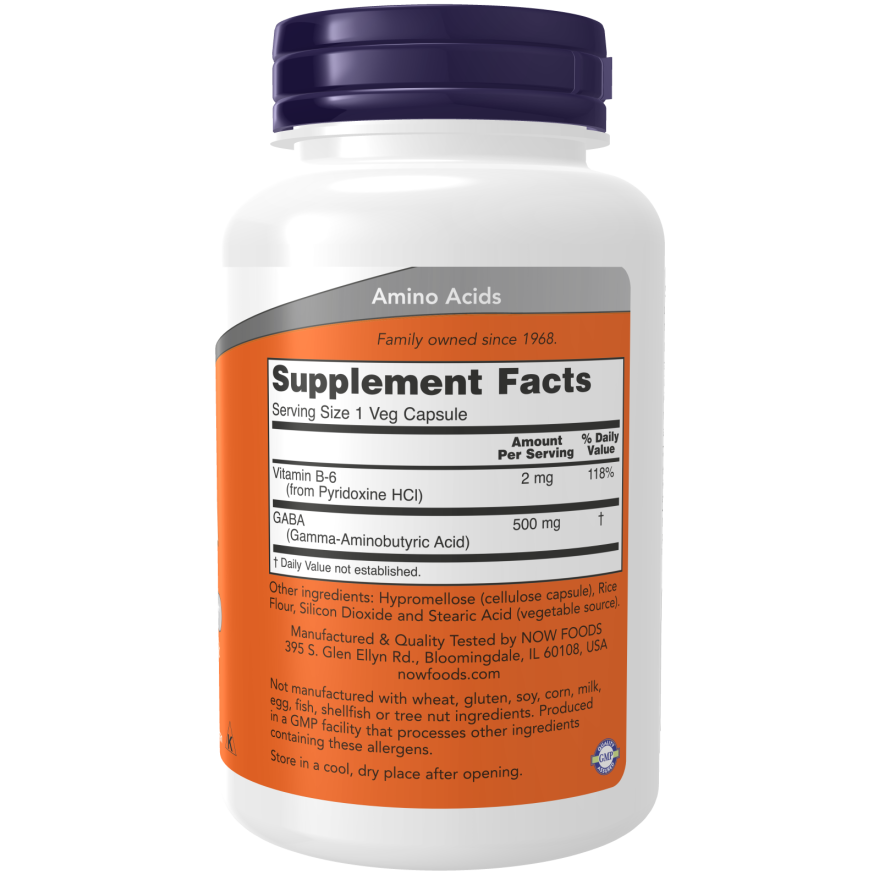 GABA 500mg 100 VCAPS-Amino Acids-AlchePharma