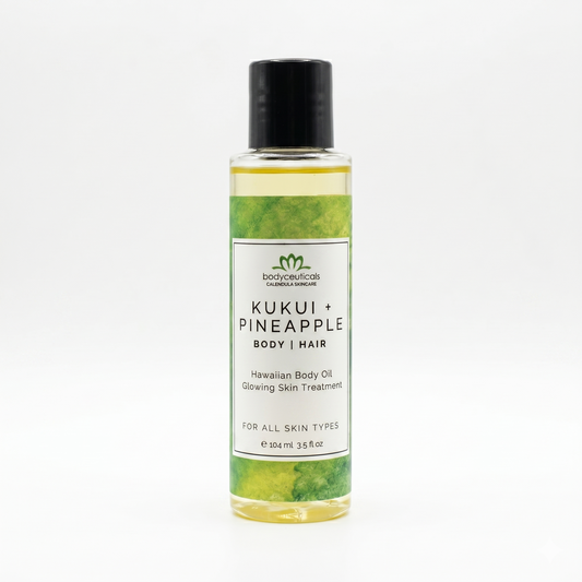 Body + Hair Oil - Kukui Pineapple