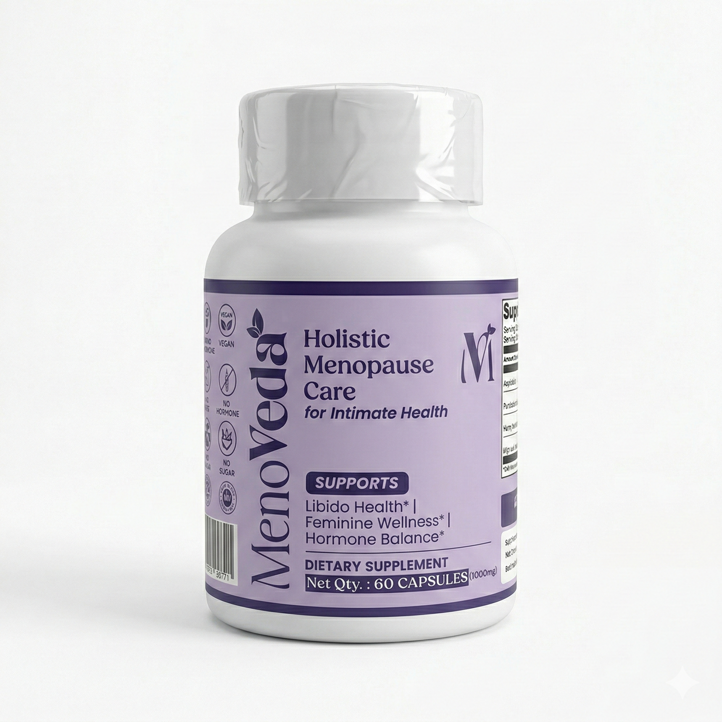 "Menoveda Menopause Holistic  Care for Intimate Health - 60 Capsules