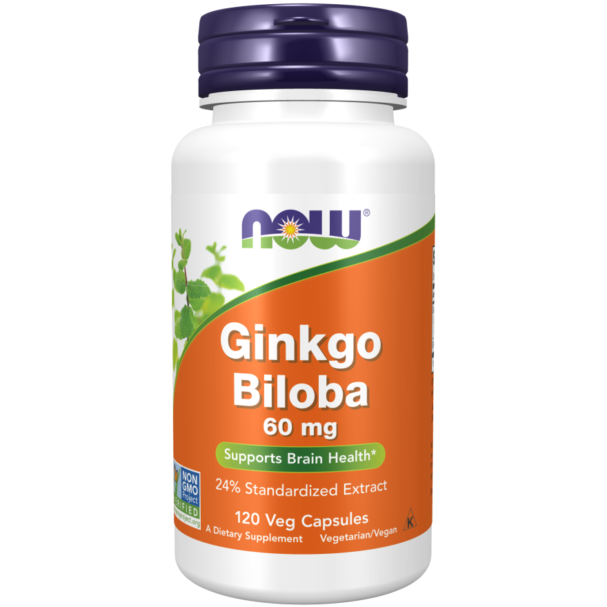 Ginkgo Biloba 60 mg Veg Capsules-Herbs-AlchePharma