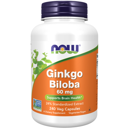 Ginkgo Biloba 60 mg Veg Capsules-Herbs-AlchePharma