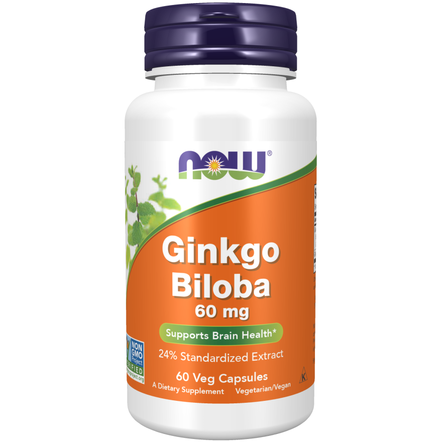 Ginkgo Biloba 60 mg Veg Capsules-Herbs-AlchePharma