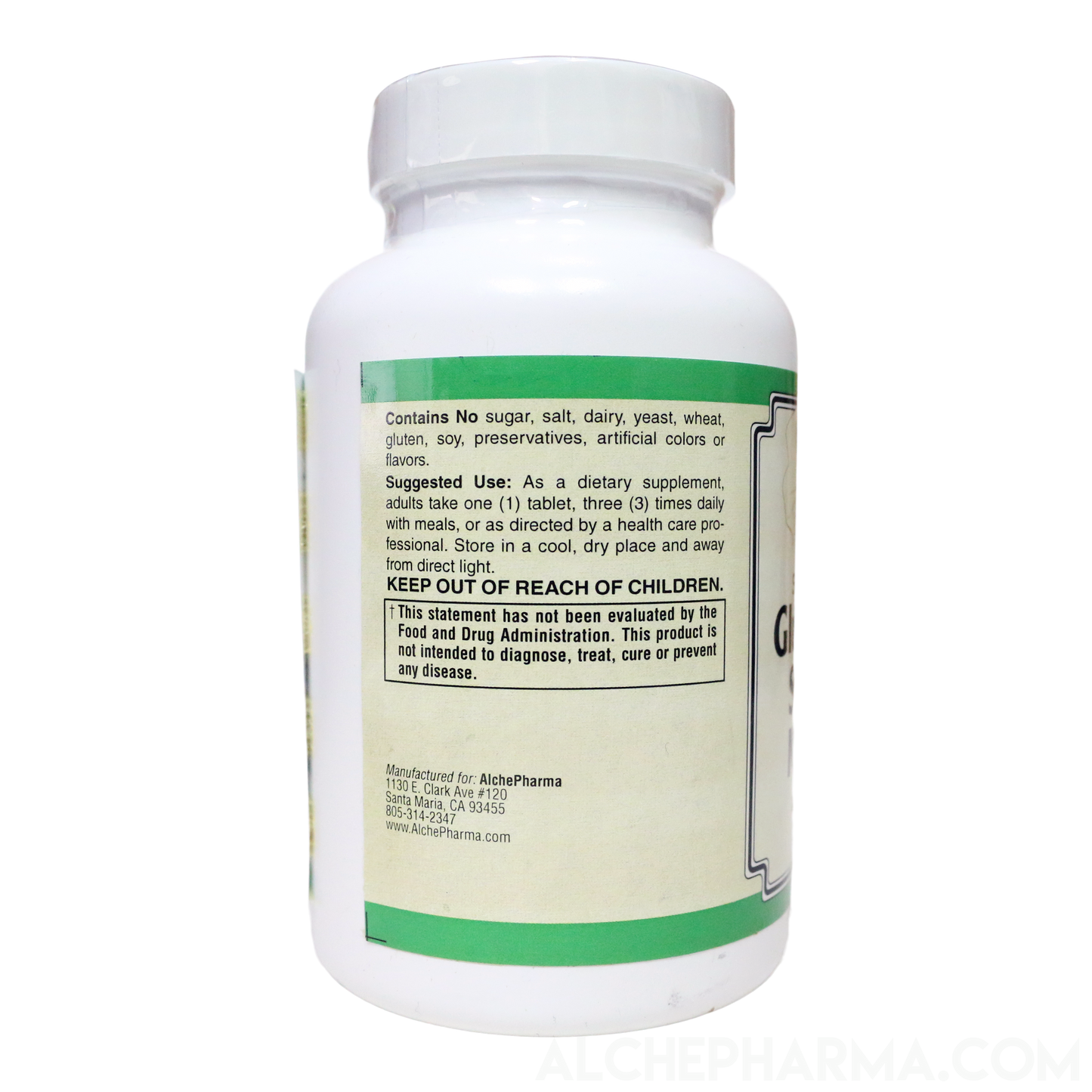 Glucosamine and MSM - Shellfish-Free( Fully Reacted Glucosamine Sulfate ) Vegetarian-Vitamins & Supplements-AlchePharma