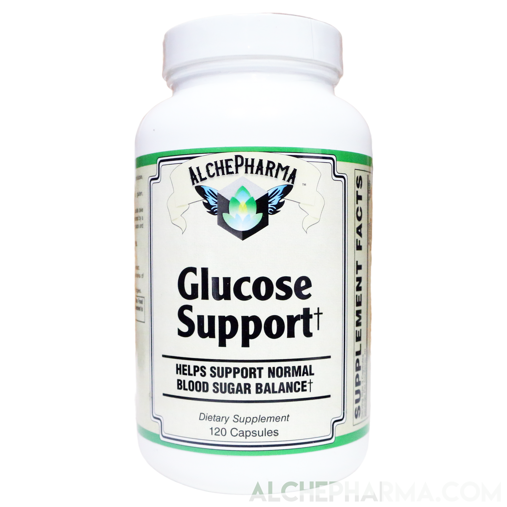 Glucose Support a Lagerstroemia speciosa, Gymnema sylvestre Vitamin Complex-Vitamins & Supplements-AlchePharma