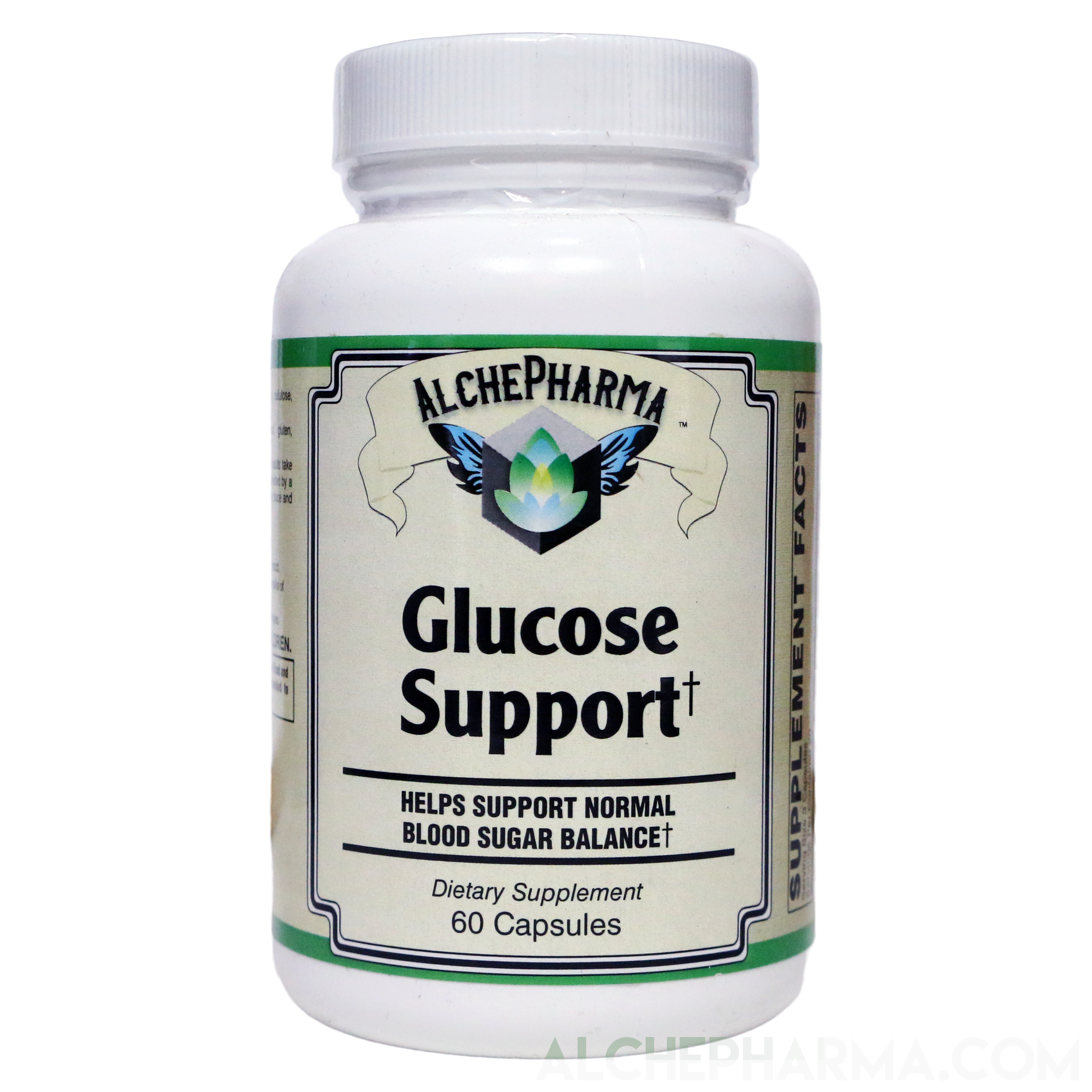 Glucose Support a Lagerstroemia speciosa, Gymnema sylvestre Vitamin Complex-Vitamins & Supplements-AlchePharma