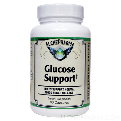 Glucose Support a Lagerstroemia speciosa, Gymnema sylvestre Vitamin Complex-Vitamins & Supplements-AlchePharma