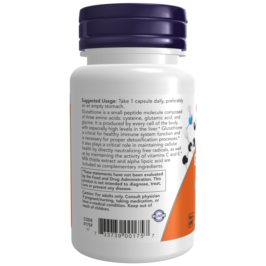 Glutathione 500 mg Veg Capsules-Amino Acids-AlchePharma