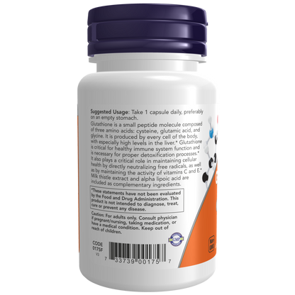Glutathione 500 mg Veg Capsules-Amino Acids-AlchePharma