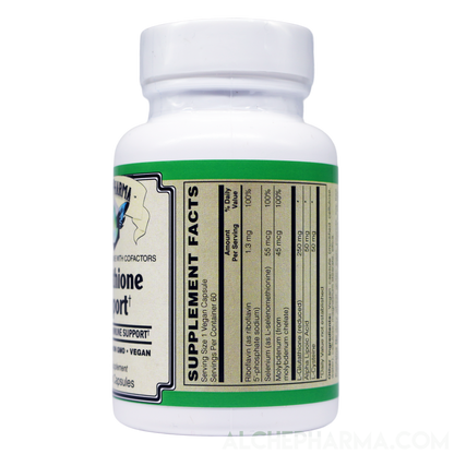 Glutathione (Reduced) with Cofactors Vegan-Vitamins & Supplements-AlchePharma