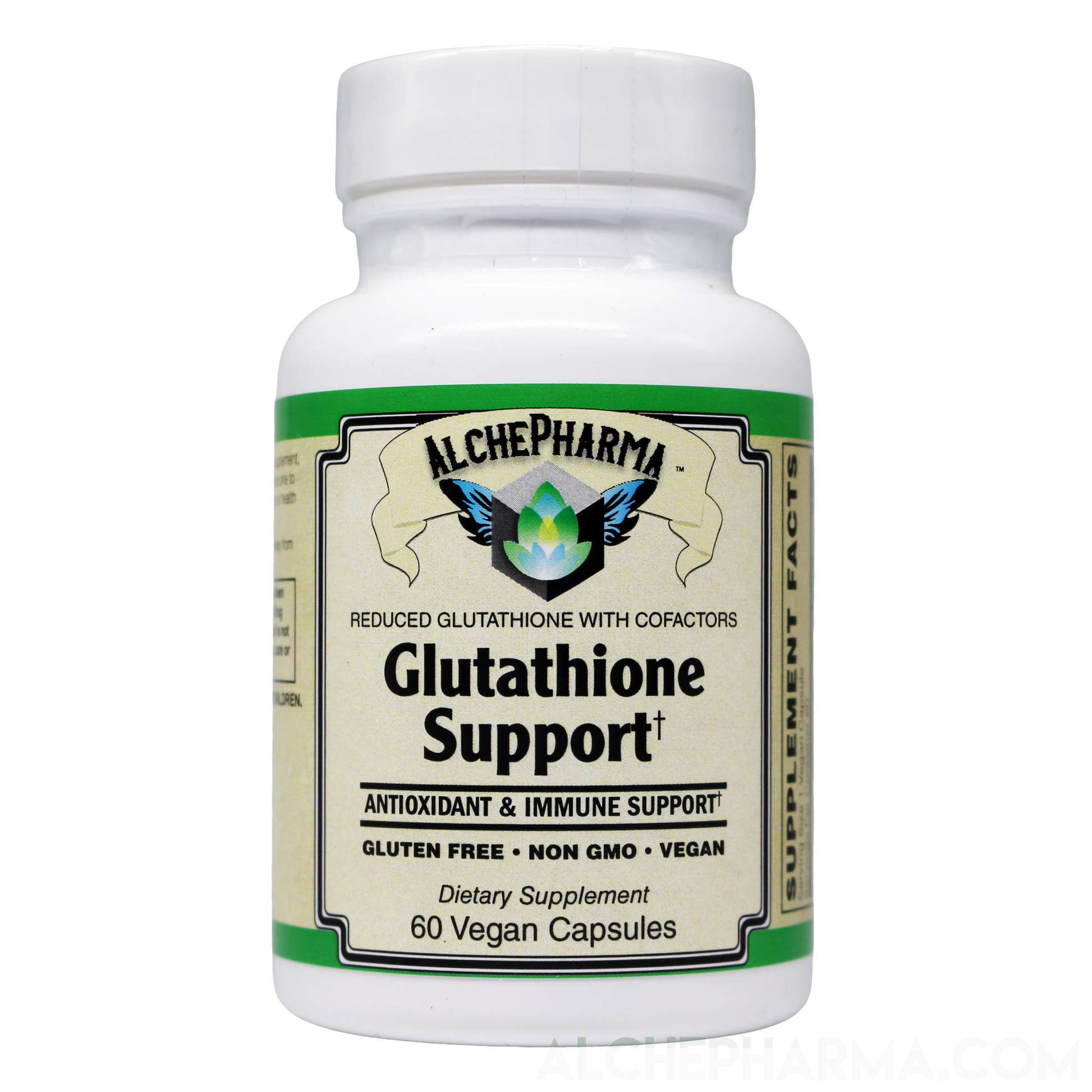 Glutathione (Reduced) with Cofactors Vegan-Vitamins & Supplements-AlchePharma