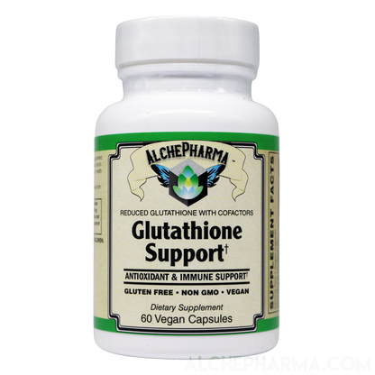 Glutathione (Reduced) with Cofactors Vegan-Vitamins & Supplements-AlchePharma