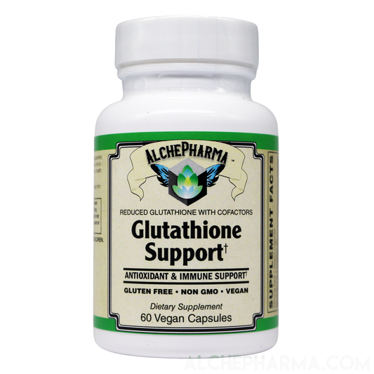 Glutathione (Reduced) with Cofactors Vegan-Vitamins & Supplements-AlchePharma