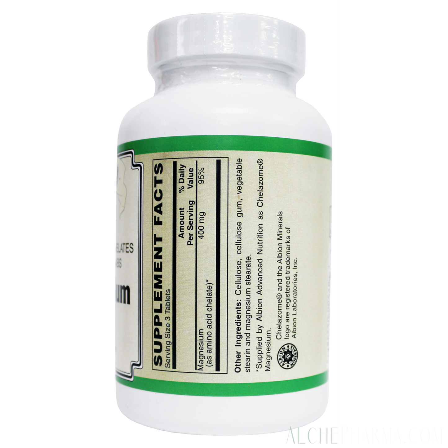 Gold Standard Albion Magnesium [ Superior absorption and bioavailability ]-Mineral-AlchePharma