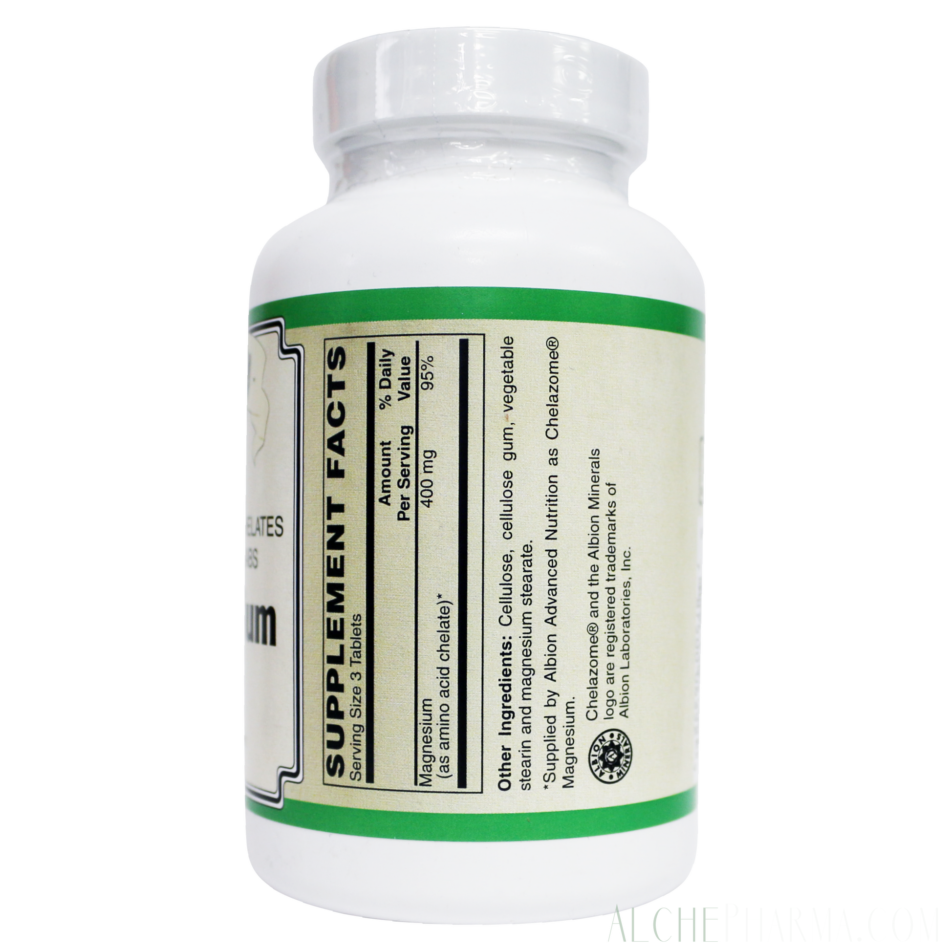 Gold Standard Albion Magnesium [ Superior absorption and bioavailability ]-Mineral-AlchePharma