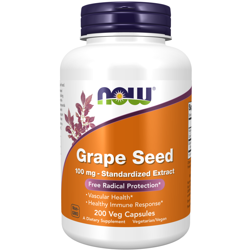 Grape Seed 100 mg Veg Capsules-Antioxidants-AlchePharma