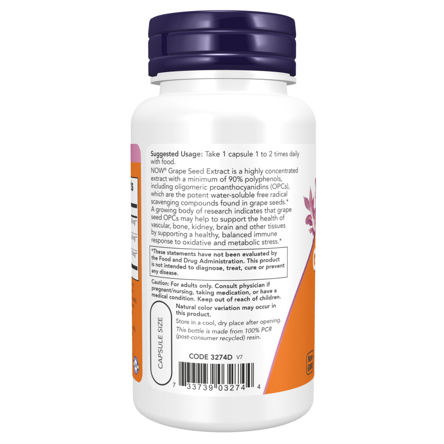 GRAPE SEED EXTRACT 250MG 90 VCAPS-Antioxidants-AlchePharma