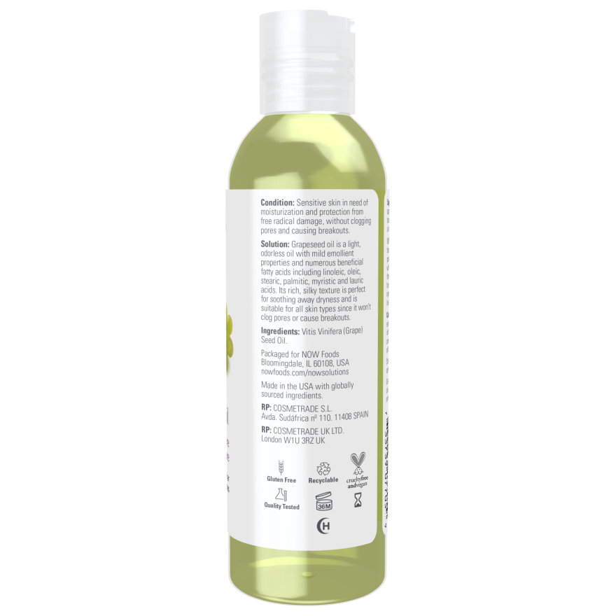 GRAPESEED OIL 4 FL OZ-Personal Care-AlchePharma