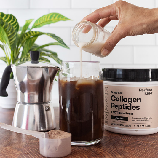 Grass-Fed Collagen + MCT Oil, Dairy Free, Coffee Creamer: Chocolate-AlchePharma
