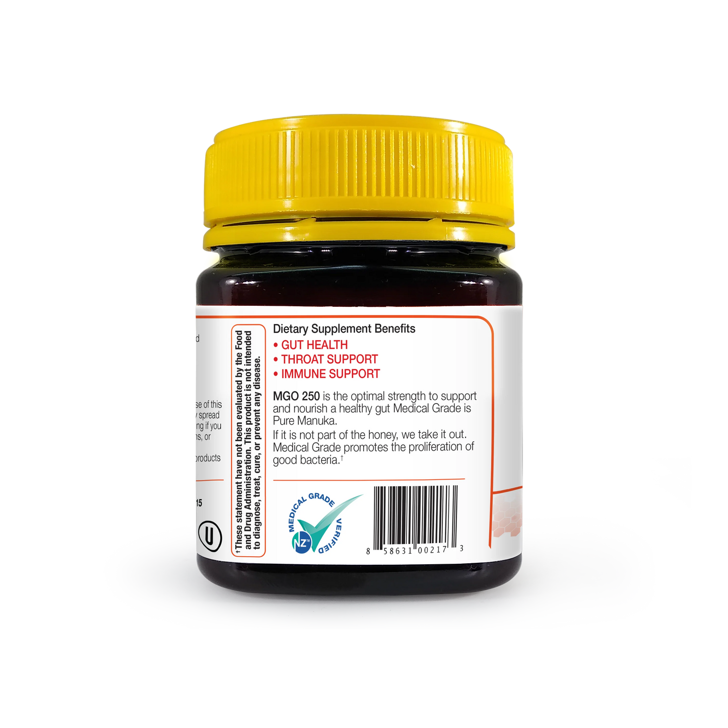 Gut Health, Medical Grade Manuka Honey, MGO 250