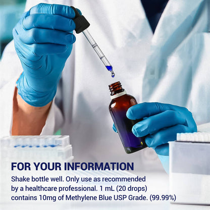 HARMONIFY Methylene Blue 50 ML (1.69 FL OZ) USP Grade %1-AlchePharma