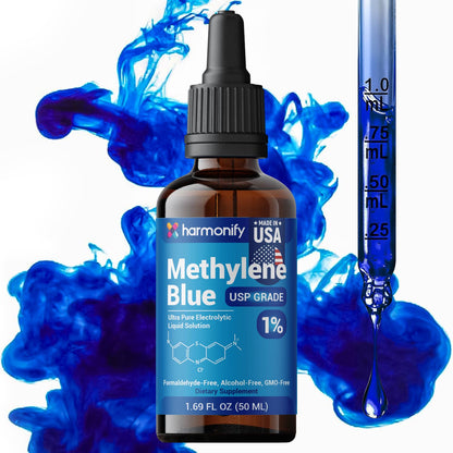 HARMONIFY Methylene Blue 50 ML (1.69 FL OZ) USP Grade %1-AlchePharma