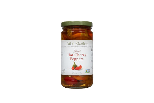 Hot Cherry Peppers - Sliced - 12 Fl. Oz.