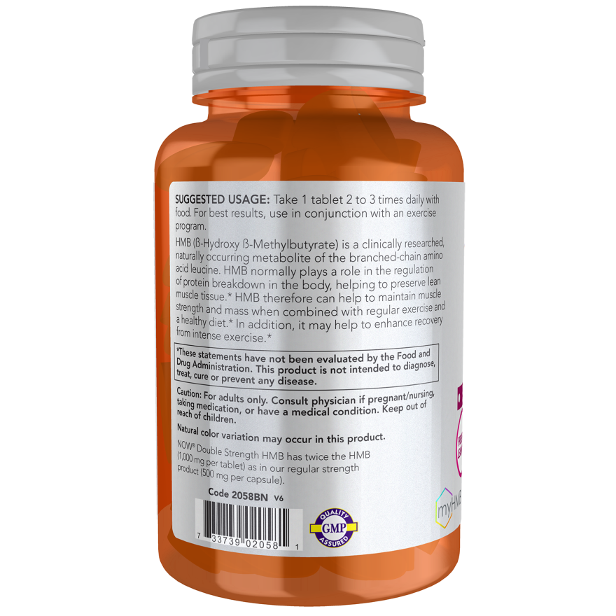 HMB, Double Strength 1000 mg Tablets-Sports Nutrition-AlchePharma