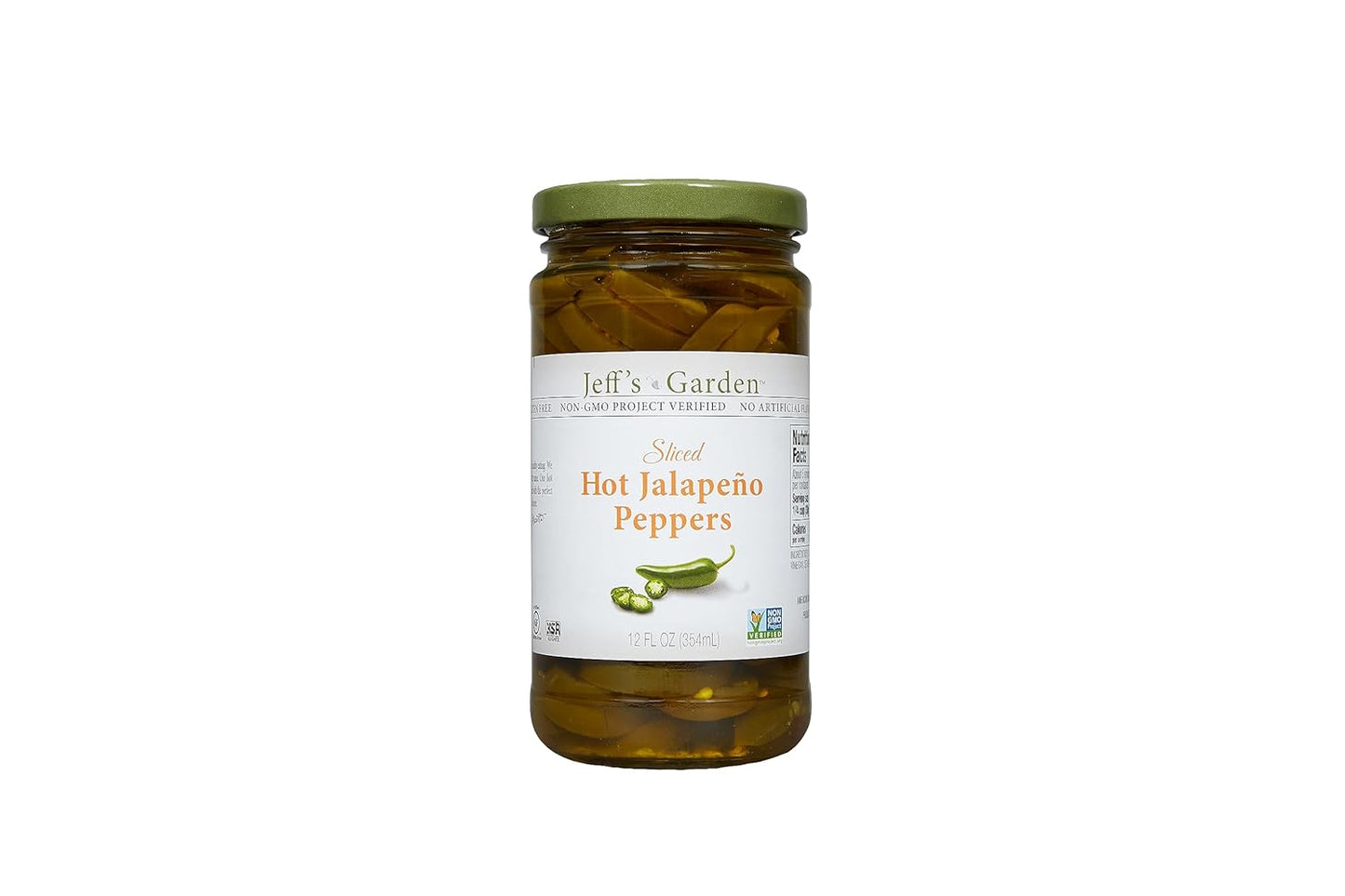 Hot Jalapeño Peppers - Sliced - 12 Fl. Oz.