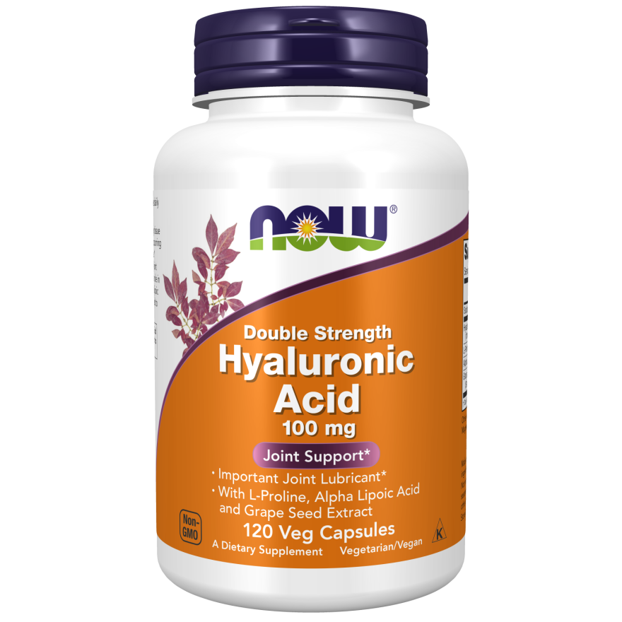 HYALURONIC ACID 100MG 2X PLUS 120 VCAPS-Joint Products-AlchePharma