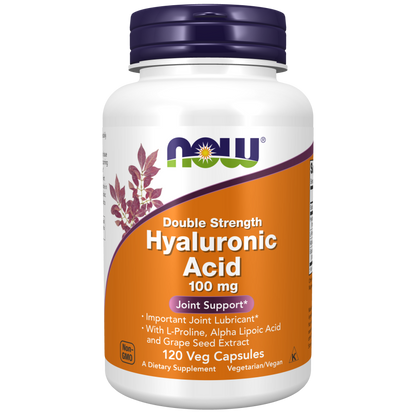 HYALURONIC ACID 100MG 2X PLUS 120 VCAPS-Joint Products-AlchePharma