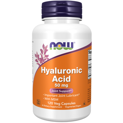 HYALURONIC ACID 50MG + MSM 120 VCAPS-Joint Products-AlchePharma