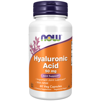 HYALURONIC ACID 50MG + MSM 120 VCAPS-Joint Products-AlchePharma