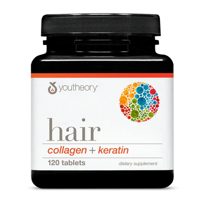 Hair Collagen + Keratin 120 Tablets-Hair Skin Nails-AlchePharma