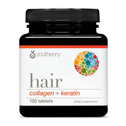 Hair Collagen + Keratin 120 Tablets-Hair Skin Nails-AlchePharma