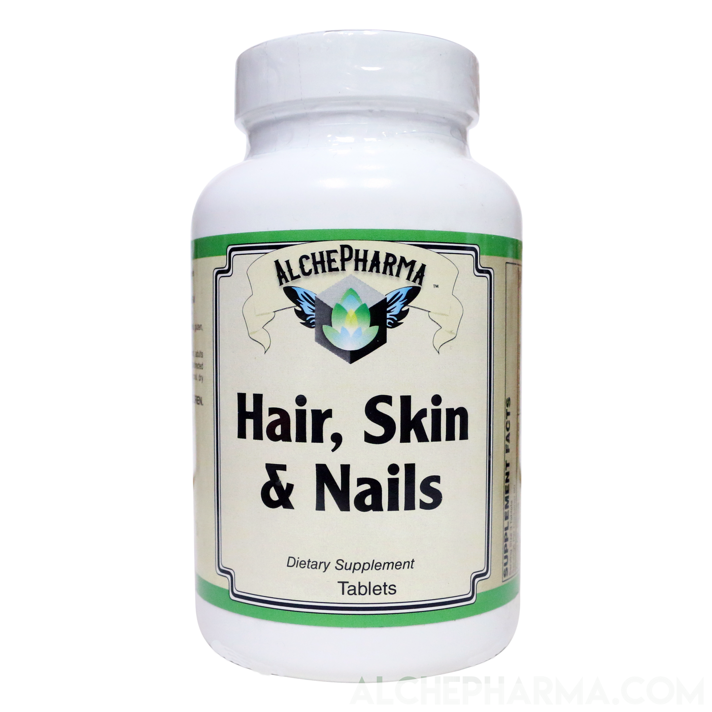 Hair, Skin, & Nails- Comprehensive Hair, Skin and Nails Multivitamin Formula- 90 Tablets-AlchePharma