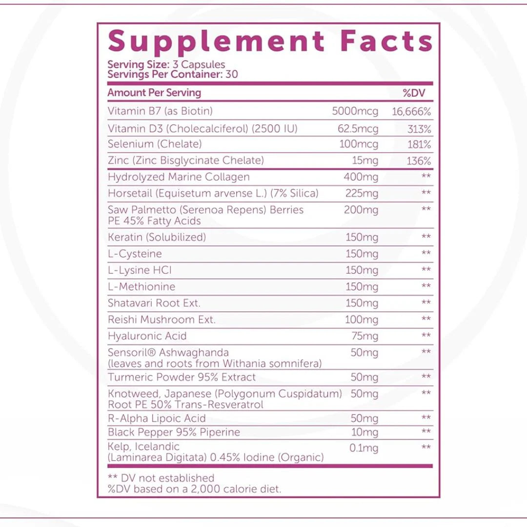 "PRO Women’s Growth & Restore - 90 Capsules