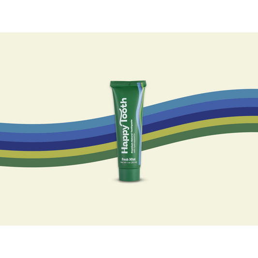 Travel Size Natural Hydroxyapatite Toothpaste: Fresh Mint-AlchePharma