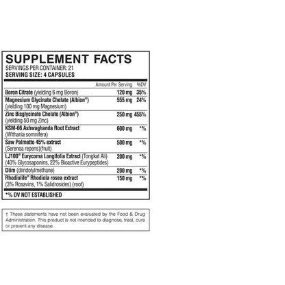 Hardcore Test - Testoserone Booster-Vitamins & Supplements-AlchePharma