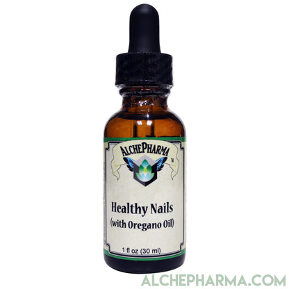 Healthy Nails W/ DMSO, Oregano, Almond, Tea Tree, Clove, and Cinnamon-Hair Skin Nails-AlchePharma