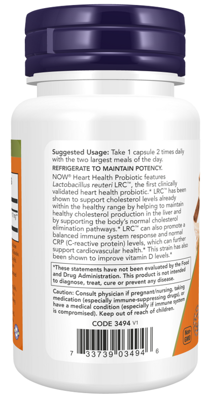 SALE! Clinical Heart Health Probiotic Veg Capsules (Copy)