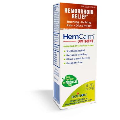 HemCalm® Ointment - Homeopathic Hemorrhoid Relief