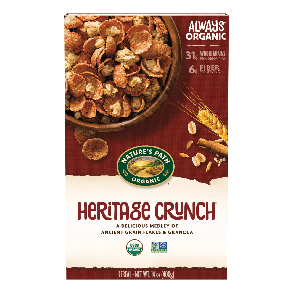 Heritage Crunch Cereal - 14 Oz.