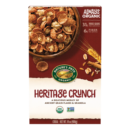 Heritage Crunch Cereal - 14 Oz.