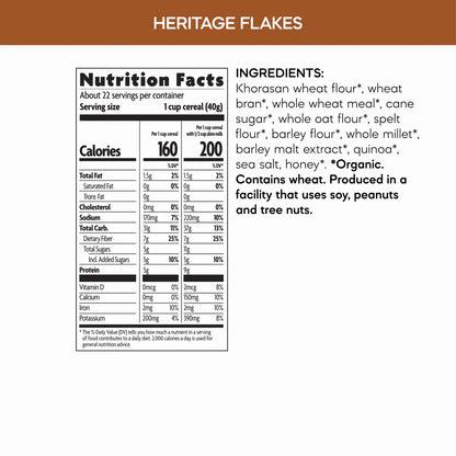 Heritage Flakes Cereal - 13.25 Oz.