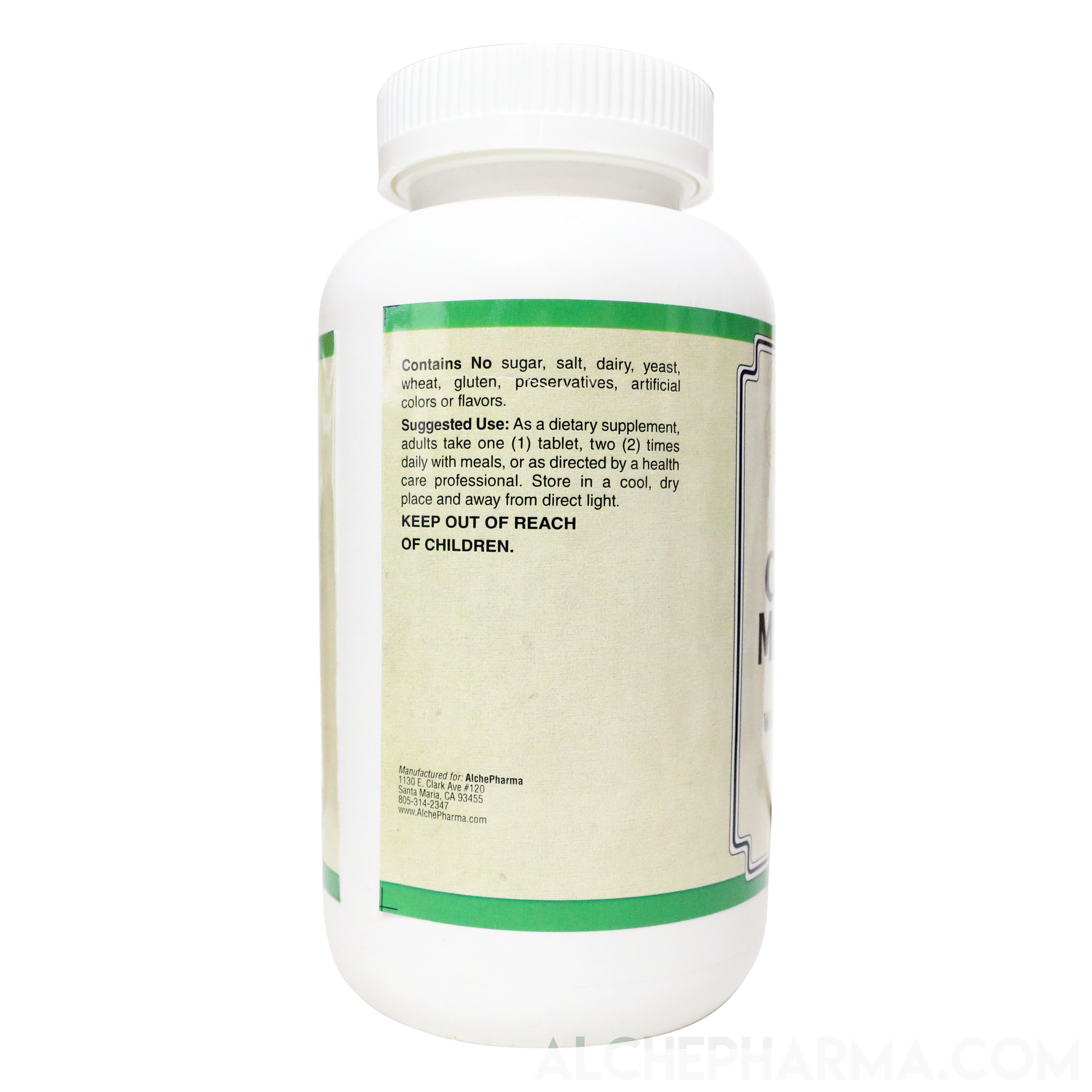 Hi-Potency Calcium and Magnesium w/D3 Boron and Betaine HCL-AlchePharma