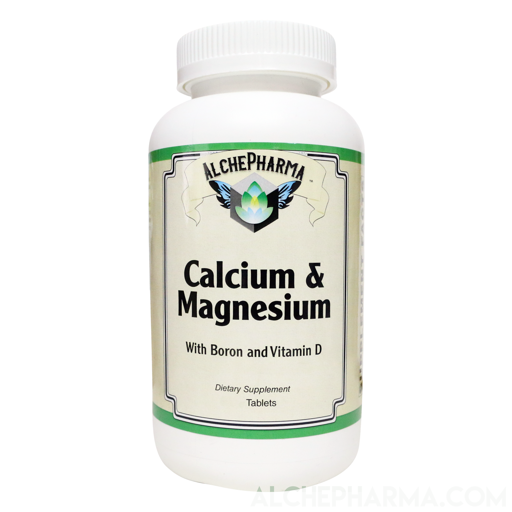 Hi-Potency Calcium and Magnesium w/D3 Boron and Betaine HCL-AlchePharma