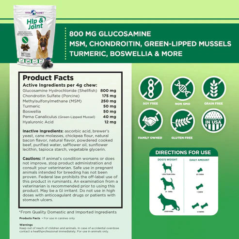 Hip & Joint - Chews, 30ct-Joint Health-AlchePharma